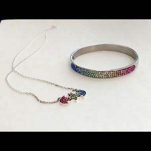 Stainless Steel Bracelet with FREE Batman Necklace